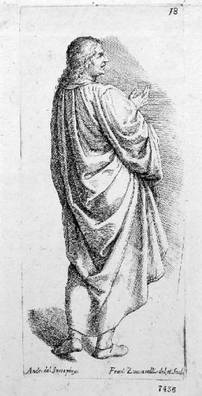 Storia dei Padri Serviti dipinta nel monastero dell'Annunciata di Firenze - incisore, Pinacoteca Tosio Martinengo, Brescia